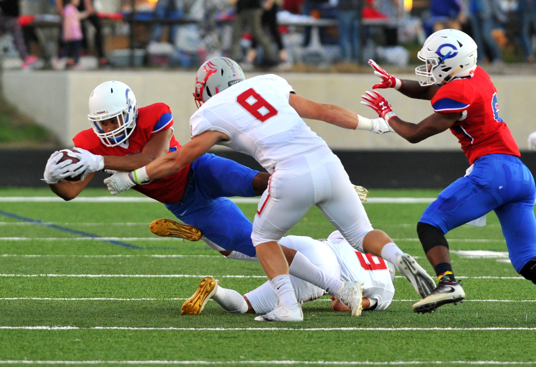 North Scott at Davenport Central football